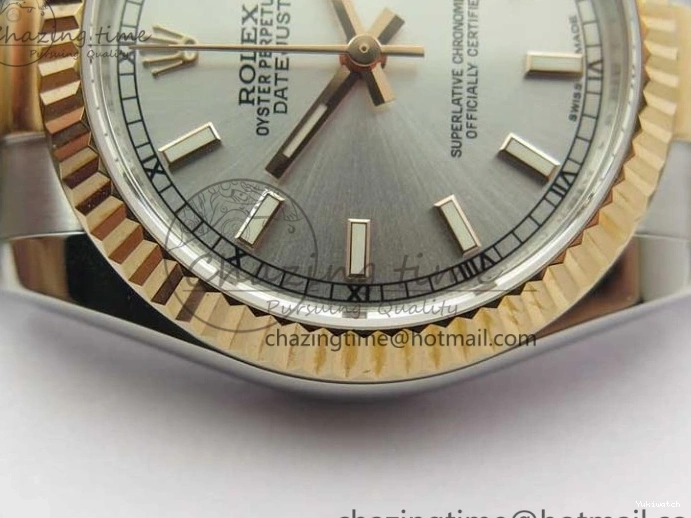 NH05A Dial Edition RG on 31mm Markers SEIKO Best GSF President Silver SS Stick Bracelet 178274 Datejust SS RG 0514